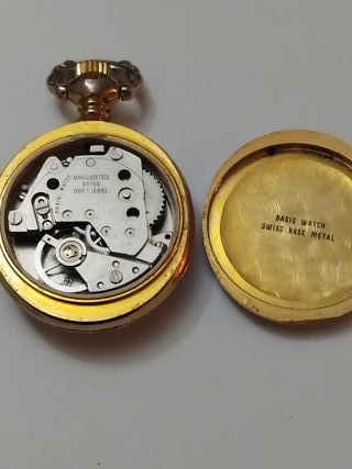 Reloj de bolsillo Pontina dorado mujer