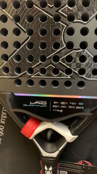 Pala de Padel Nox Quantum LA-10 12K Leo Augsburger