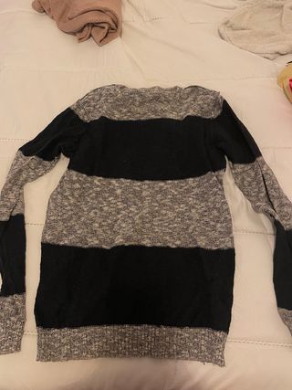 Jersey rayas anchas azul