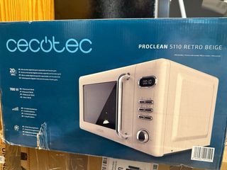 Microondas Cecotec Beige Estilo Retro