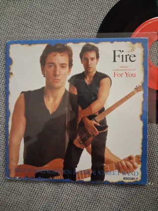 Bruce Springsteen - Fire Single vinilo 7" LEER