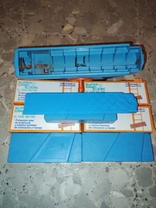 Super CINE EXIN antiguo estuche y cassettes