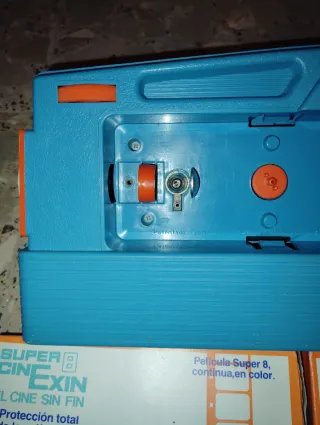 Super CINE EXIN antiguo estuche y cassettes