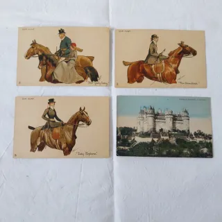 Lote 30 Postales Antiguas París Notre Dame.