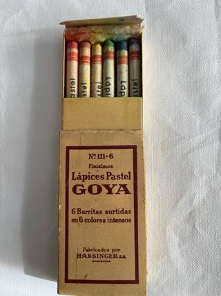 Lapices colores Goya 12 barras
