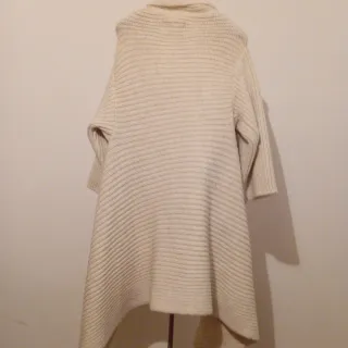 Cárdigan Zara Lana Beige Talla Única