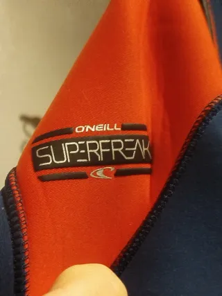 Traje de Neopreno Surf Azul y naranja