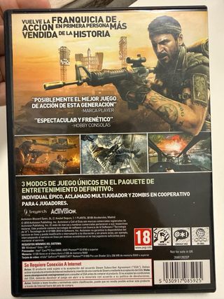 Call of Duty Black Ops PC DVD-ROM