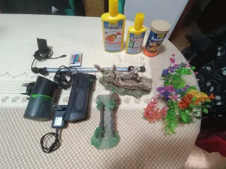 Pecera de 30 L completa con accesorios