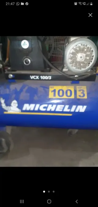 Compresor Michelin VCX 100/3 100L 3HP