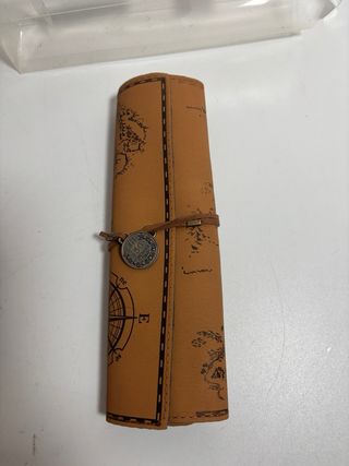 Estuche enrollable mapa vintage