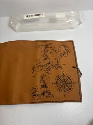 Estuche enrollable mapa vintage