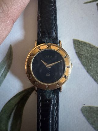 Orologio Gucci Nero e Dorato