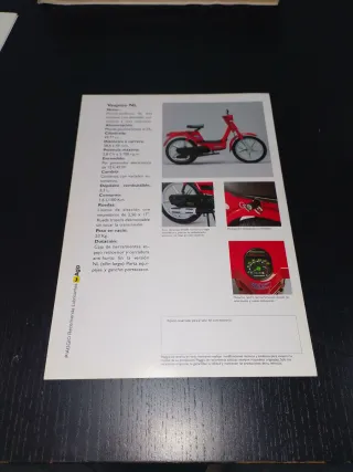Lámina Vespino NL Moto Vespa Poster