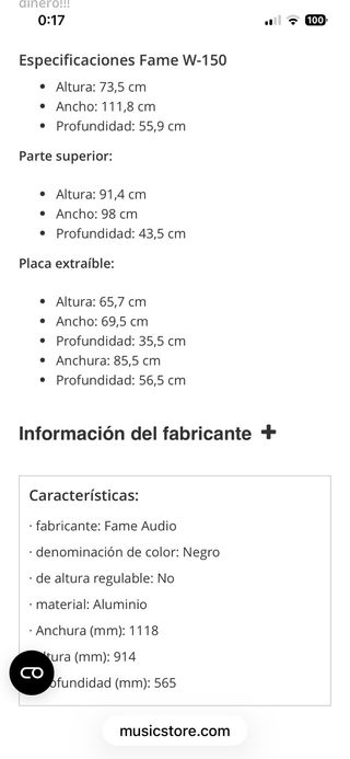 Tavolo Millenium per home studio (thomnann)