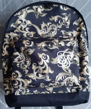 Mochila Sik Silk Negra Estampada