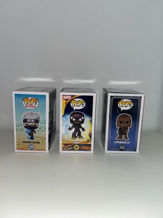 Funko Pop! Kakashi, Kro, Chewbacca