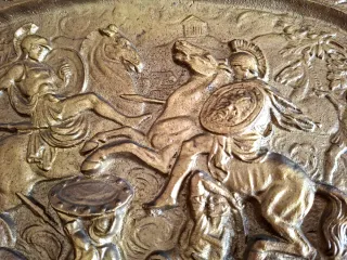 ANTIGUA BANDEJA DE BRONCE