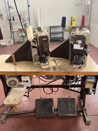 Máquina de coser industrial PFAFF doble
