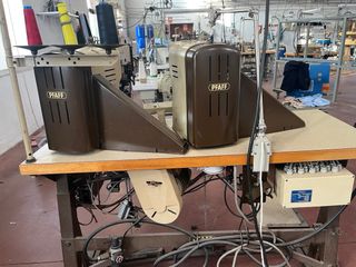 Máquina de coser industrial PFAFF doble
