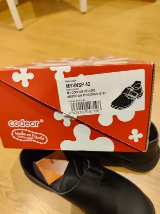 Zapatos Codeor velcro negros