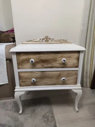 Mesita Noche Vintage Restaurada