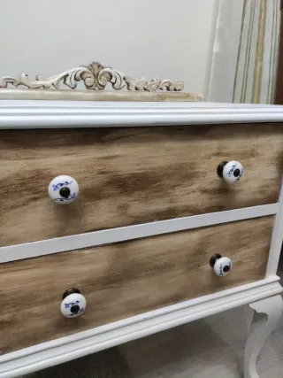 Mesita Noche Vintage Restaurada