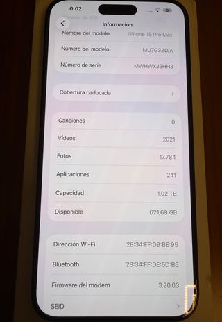 iPhone 15 Pro Max 1TB