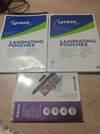 Plastificadora Fellowes Saturn 3i A3 + 230 fundas