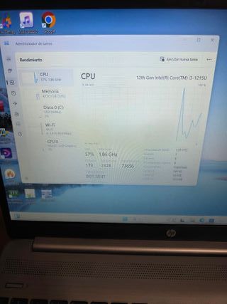 Computer portatile HP i3 di 12a generazione, 8RAM