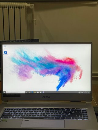 MSI P65 Creator 9SE (me toco por sorteo, -1500€)
