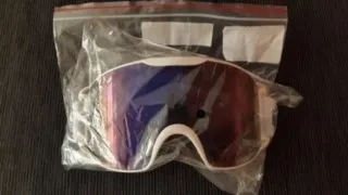 GAFAS SKI/SNOWBOARD BLANCAS BLACK CREVICE. NUEVAS.