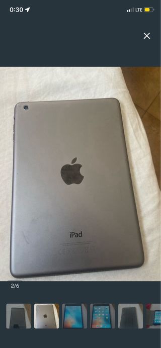 Apple iPad Mini Negro/Plata