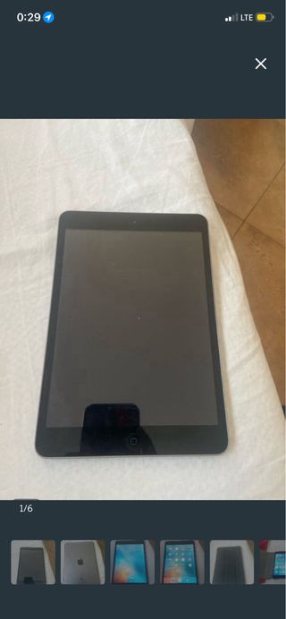 Apple iPad Mini Negro/Plata