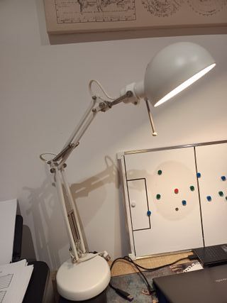 Lámpara flexo de escritorio metal