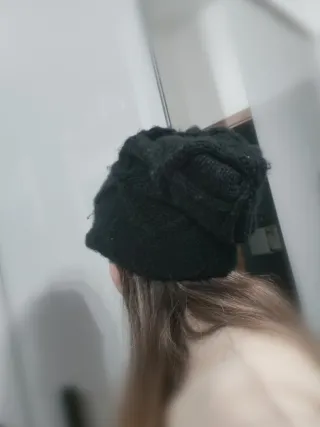 Cappellino invernale nero