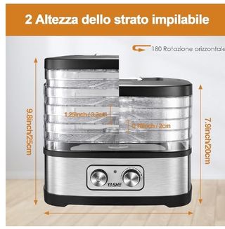 Essiccatore YASHE 5 Vassoi