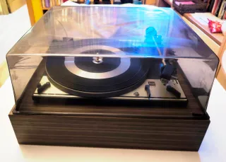 Tocadiscos DUAL 1214 Vintage madera