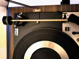 Tocadiscos DUAL 1214 Vintage madera