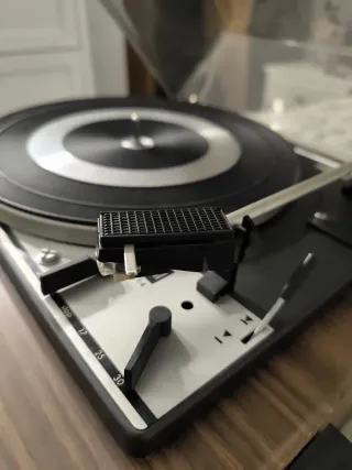 Tocadiscos DUAL 1214 Vintage madera