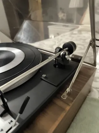 Tocadiscos DUAL 1214 Vintage madera