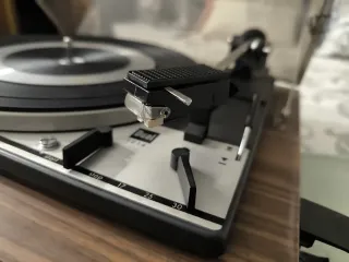 Tocadiscos DUAL 1214 Vintage madera