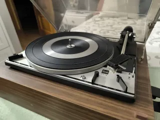 Tocadiscos DUAL 1214 Vintage madera