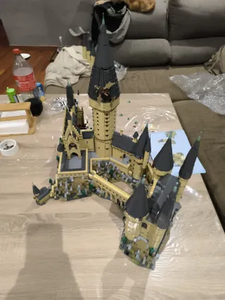 Castello di Hogwarts di Harry Potter montato