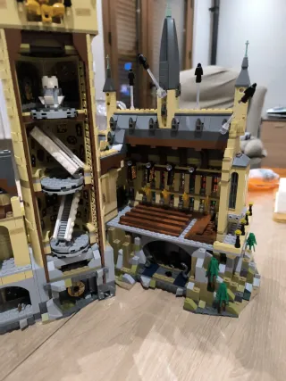 Castello di Hogwarts di Harry Potter montato