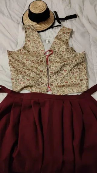 Traje campesina canaria