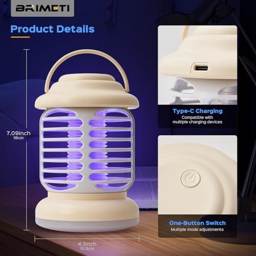 Lampada Antizanzare 3 in 1 Ricaricabile USB