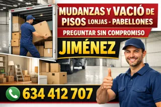 Mudanzas trasporte vacío pisos gratis