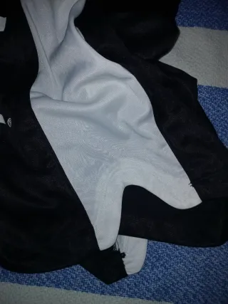 Pantalones de boxeo Everlast negros y blancos