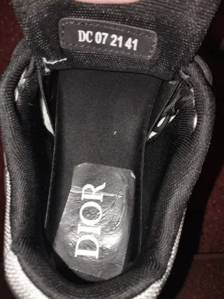 Dior B30 Sneakers Grises y Blancas